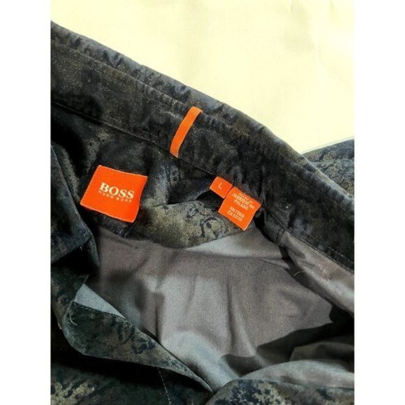 BOSS Hugo Boss Shirt in Black Velvet - Picture 5 of 5